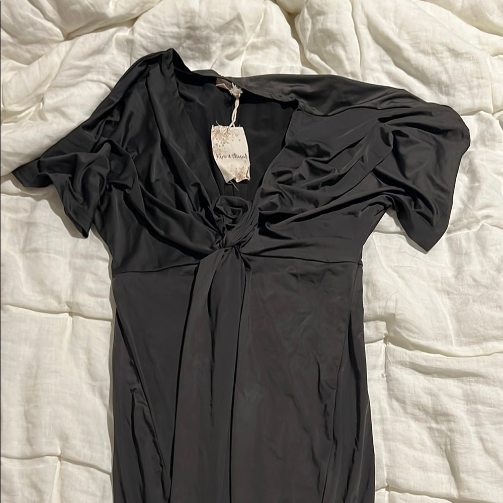 NWT Pink Blush Hem & Thread Maternity Dress
